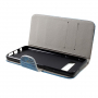 Flip cover tok - lepke - Samsung Galaxy S10 Plus - kék