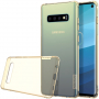 Nillkin transzparens tok puha műanyagból Samsung Galaxy S10 - arany