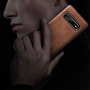 X-Level tok műbőr felülettel Samsung Galaxy S10 - barna