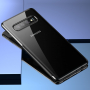 Baseus műanyag átlátszó tok kerettel Samsung Galaxy S10 - fekete