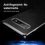 Baseus műanyag átlátszó tok kerettel Samsung Galaxy S10 Plus - fekete