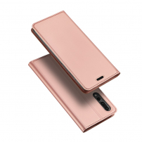 Dux Ducis Skin Pro flip cover tok Huawei P20 Pro - rózsaszín-arany