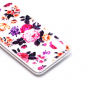 Műanyag tok - virágok - Huawei P20 Lite - transzparens
