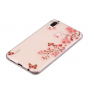 Műanyag tok - sakura virágok - Huawei P20 Lite - transzparens