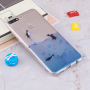 Műanyag tok - pingvinek - Huawei Y7 Prime (2018) - transzparens