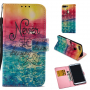 Flip cover tok - Never stop dreaming - Huawei Y7 Prime (2018) - színes