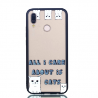 Műanyag tok - macskák - Huawei P20 Lite - transzparens