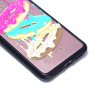 Műanyag dombornyomott tok - donuts - Huawei P20 Pro - transzparens