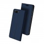 Dux Ducis Skin Pro flip cover tok Honor 10 - sötétkék