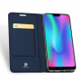 Dux Ducis Skin Pro flip cover tok Honor 10 - sötétkék