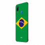 Nxe műanyag tok - Brazília zászlaja - Huawei P20 Lite