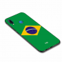 Nxe műanyag tok - Brazília zászlaja - Huawei P20 Lite