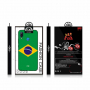 Nxe műanyag tok - Brazília zászlaja - Huawei P20 Lite