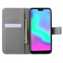 Pénztárcás tok - utánozhatatlan Párizs - Honor 10 - színes