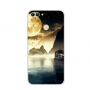 Műanyag tok - tenger és hegyek - Huawei P Smart - színes
