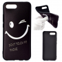 Szilikon tok - Smile - Honor 10 - fekete