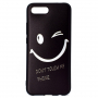 Szilikon tok - Smile - Honor 10 - fekete