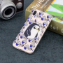 Műanyag tok - pingvin - Huawei P20 Lite - transzparens