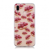 Műanyag tok - kis torták - Huawei P20 Lite - transzparens