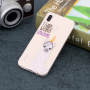 Műanyag tok - alpaka - Huawei P20 Lite - transzparens