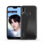 Ütésálló átlátszó tok kerettel Huawei Nova 3 - fekete
