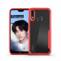 Ütésálló átlátszó tok kerettel Huawei Nova 3 - piros