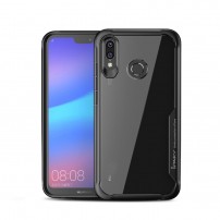 Ipaky átlátszó tok kerettel Huawei Nova 3 - fekete
