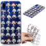 Műanyag tok - aranyos pandák - Huawei Nova 3i - transzparens