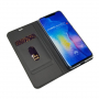 Flip cover bőr tok Huawei Mate 20 - fekete