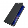 Flip cover bőr tok Huawei Mate 20 - fekete