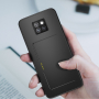 Dux Ducis műbőr tok kártyatároló rekesszel Huawei Mate 20 - fekete