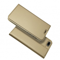 Bőr flip cover tok Huawei Y5 (2018) / Honor 7S - arany
