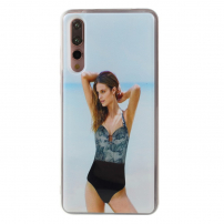 Tok - nő fürdőruhában - Huawei P20 Pro - világoskék