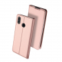 Dux Ducis Skin Pro flip cover tok Honor 10 Lite - rózsaszín-arany
