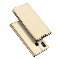 Dux Ducis Skin Pro flip cover tok Honor 10 Lite - arany