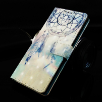 Flip cover tok - állomfogó és toll - Huawei P30 Pro - színes