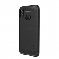 Mofi műanyag tok csiszolt textúrával Honor 10 Lite - fekete
