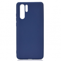 Műanyag tok Huawei P30 - sötétkék