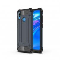 Szuper tartós Armor tok Huawei Y7 (2019) - sötétkék