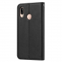 Flip cover pénztárcás tok Huawei P30 Lite - fekete