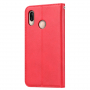 Flip cover pénztárcás tok Huawei P30 Lite - piros