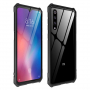 Tok fém kerettel és edzett üveggel Xiaomi Mi 9 - fekete