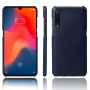 Védő tok műbőr felülettel Xiaomi Mi 9 - kék