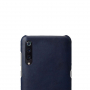 Védő tok műbőr felülettel Xiaomi Mi 9 - kék