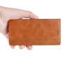 Flip cover műbőr tok - vintage - Xiaomi Mi 9 - barna