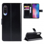 Pénztárcás műbőr tok Xiaomi Mi 9 - fekete