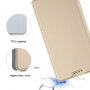 Ivso flip cover tok Google Pixel 2XL - arany