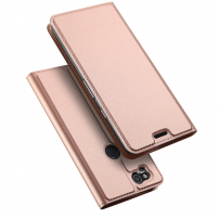 Dux Ducis Skin Pro flip cover tok Google Pixel 2 - rózsaszín-arany