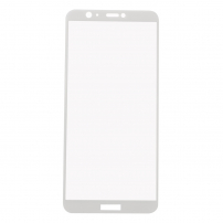 Edzett 3D üveg Huawei P smart - fehér