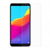 Edzett 2,5D üveg kerekített szélekkel Huawei Y7 Prime (2018) - átlátszó